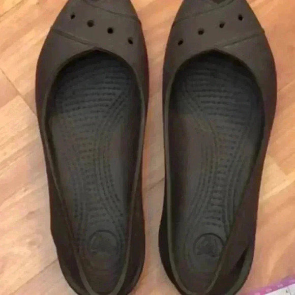 Crocs Slingback Brown Size 7 - Picture 1 of 3